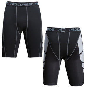 2017 Men's Bodyboulding Shorts Compression Short Shorts running shorts Fitness quick dry gym short pants training active trunks