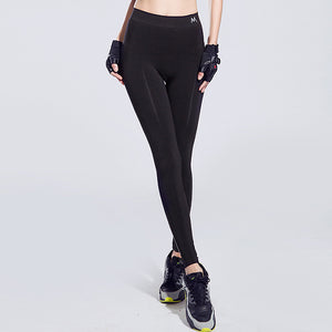 BINAND Women High Elastic Leggings Push Up Ankle-length Pants Absorb Sweat Workout Gym Fitness Outdoor Running Sports Trousers