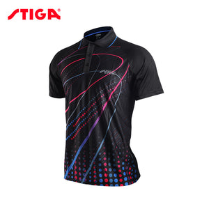 2017 Stiga Table tennis clothes for men and women clothing T-shirt short sleeved shirt ping pong Jersey Sport Jerseys