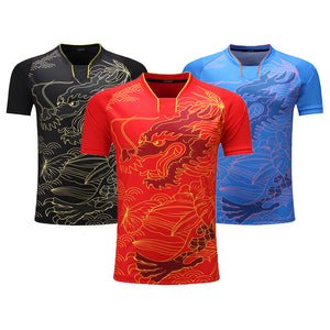 New Team China Table Tennis Shirt Women / Men Table Tennis Jersey Pingpong shirt Ma L , Ding N Uniforms Training T Shirts